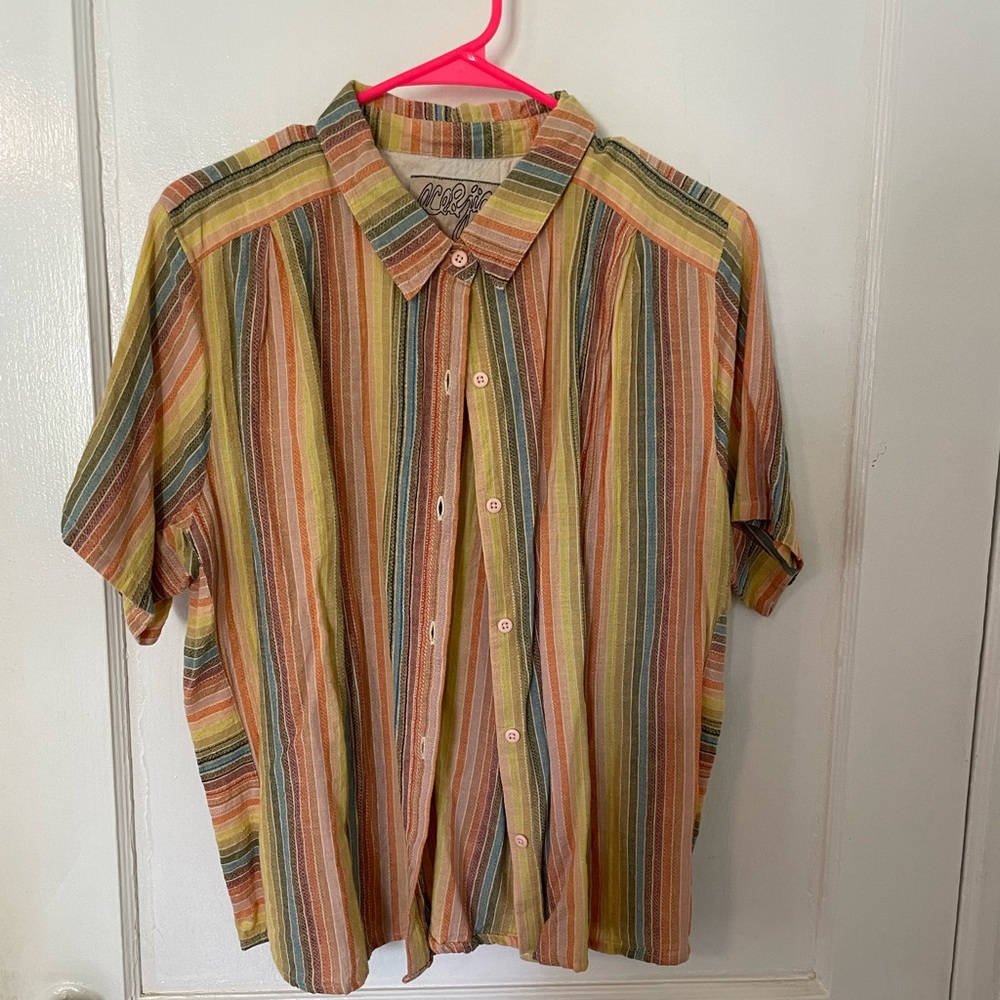Winnie shirt in peace textile